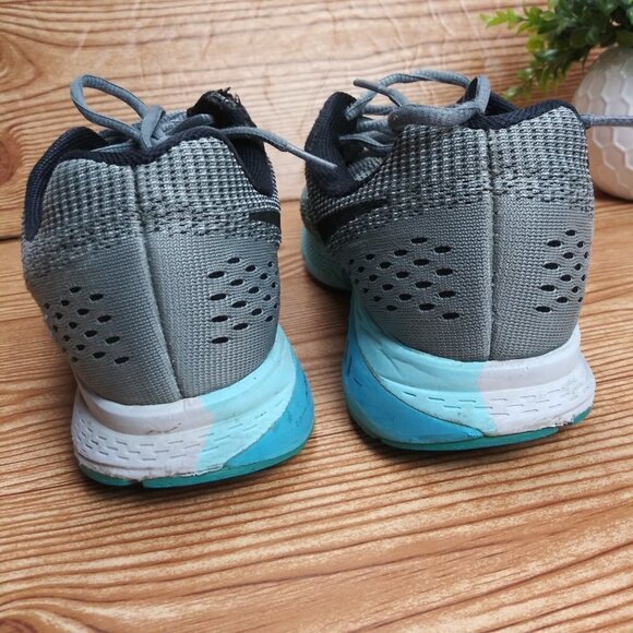 Nike Women's Air Zoom Structure 19 Gray Running Shoe sneakers size 9.5 - Picture 6 of 11